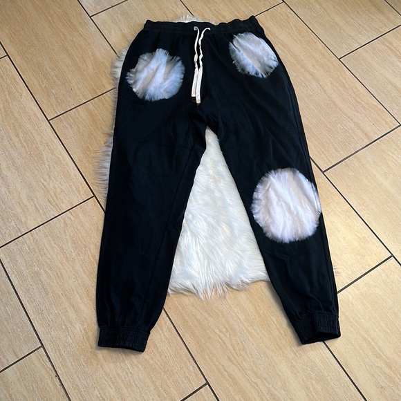 Bassike Radial Tie-Dye Jogger Pants - Picture 4 of 9